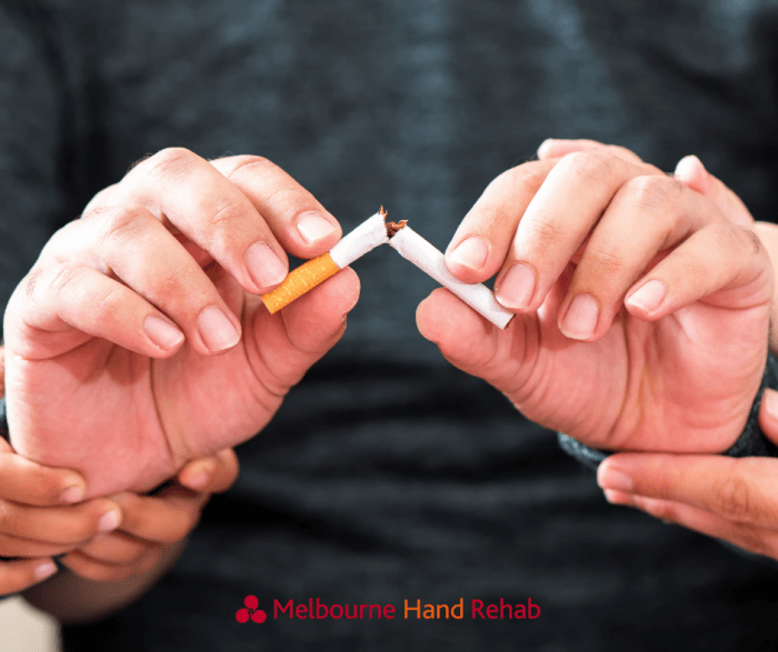 Does smoking really affect my healing? - Melbourne Hand