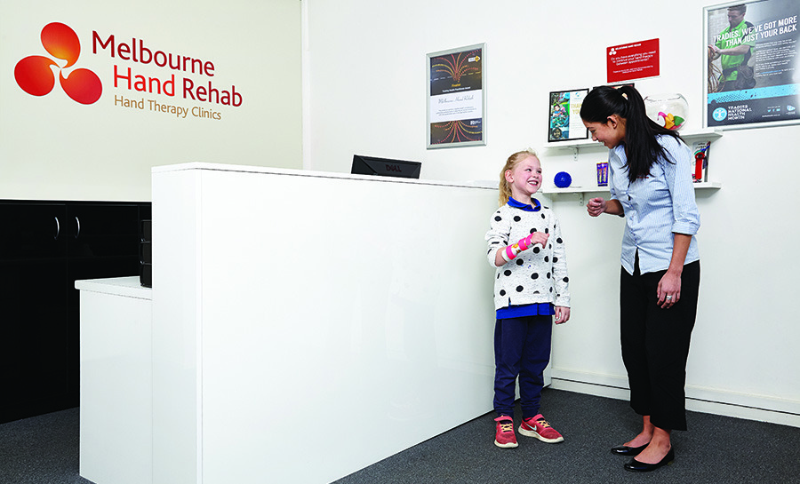 Melbourne Hand Rehab, Melbourne Clinic Facade