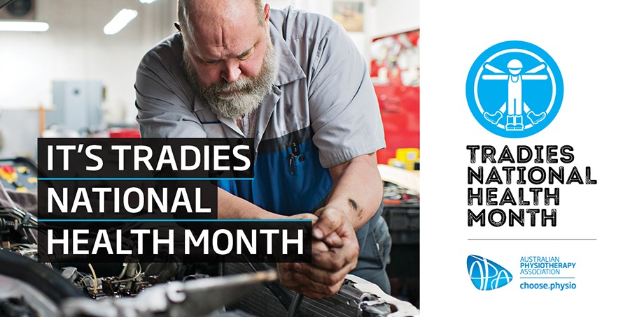 National Tradies Month Campaign. Common tradies injuries and how to avoid them