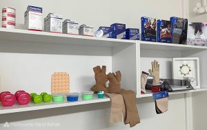 Melbourne Hand Rehab stocks products for lymphoedema management