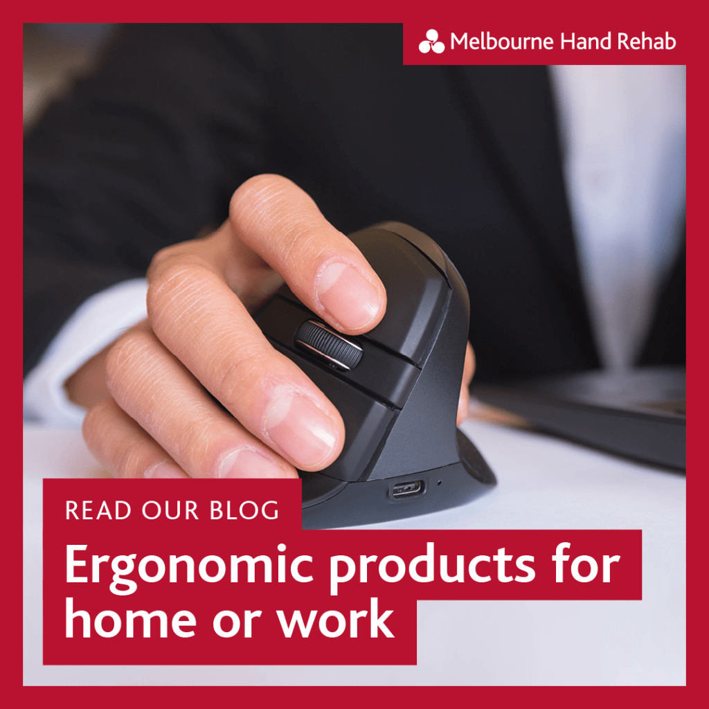 Read our blog: Ergonic products for home or work