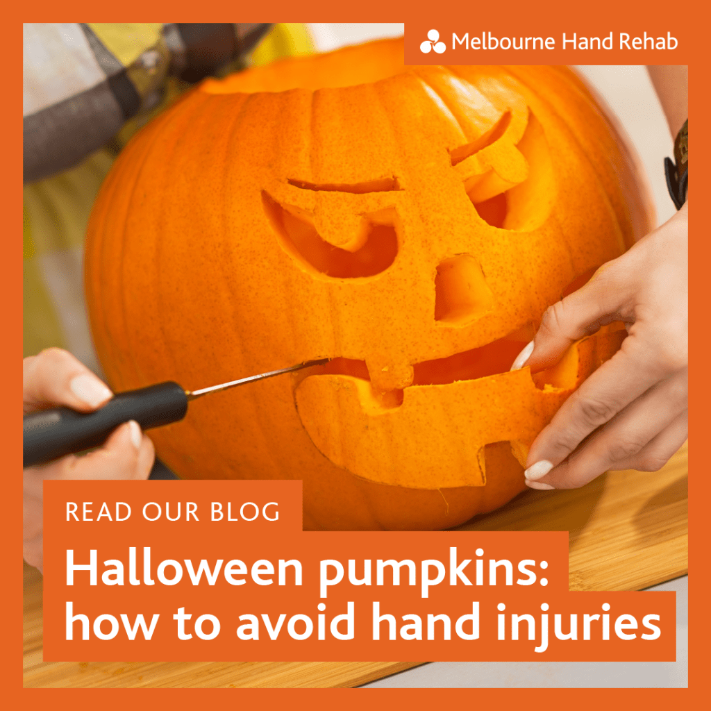 Read our blog: Carving Halloween pumpkins - how to avoid hand injuries