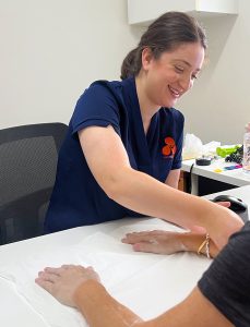 Jessica Cauchi – Accredited Hand Therapist (as awarded by the AHTA), Occupational Therapist, Caroline Springs Clinic Director 