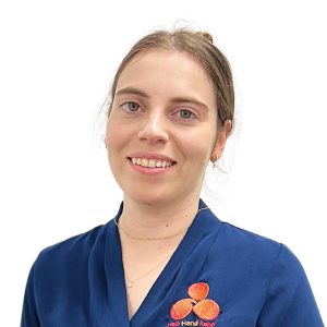 Julia Yoannidis, physiotherapist and Practitioner in Hand Therapy at Melbourne Hand Rehab