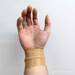 Example of wrist taping. Can be used for TFCC injuries and wrist instability