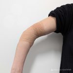 Example of elbow taping. The benefits of sports taping and what you need to know. We review how long to tape for, types of tape & taping techniques.