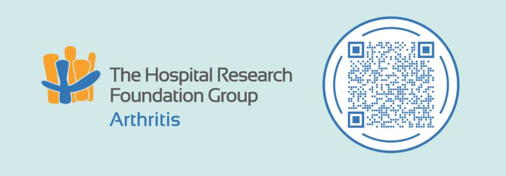 The Hospital Research Foundation Group Arthritis: Arthritis and Hand Webinar