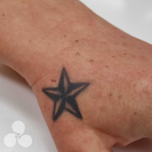 Matching skin tone, freckles, tattoo veins, creases.